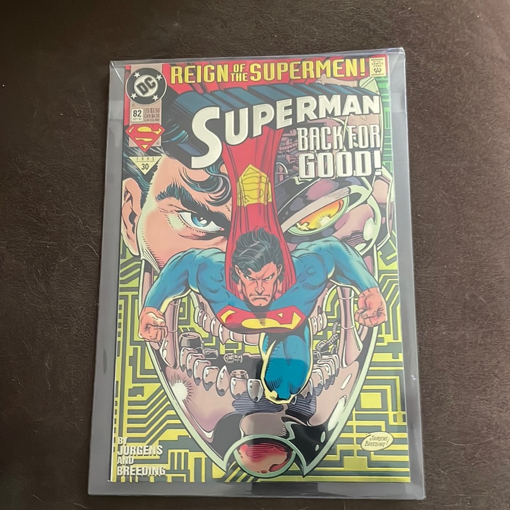 SuperMan Back For Good Comic